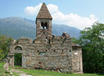 Ruderi dell'abbazia di Vallate Cosio - foto Armando Lombardi