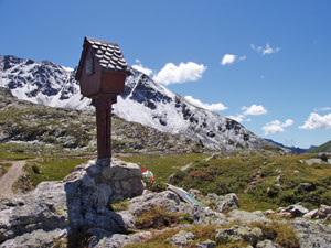 Spruzzata di neve di luglio al Passo di Dordona (Foppolo) - foto Aurelio Paganoni