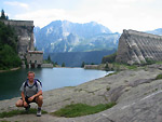 Alla diga del Gleno- foto Claudio Pezzoli