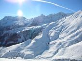 Salita in ciaspole da Lizzola al Passo della Manina e verso il Monte Sasna il 15 gennaio 2011 - FOTOGALLERY