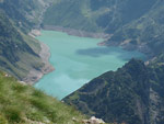 Il grande bacino del lago del Barbellino - foto Diego Zanchi