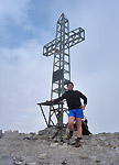 Diego sulla vetta del Pizzo Arera - foto da Diego Zanchi