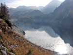 Il lago di Fregabolgia in veste autunnale - foto Diego Zanchi