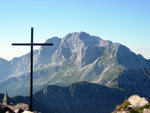 Il Pizzo Arera dal Passo di Mezzeno - foto Diego Zanchi 14 luglio 07