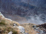 Lago Bondione nella nebbia