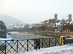 Besancon...la neige; un saluto alla sua terra bergamasca d'origine da Dolci Spiroux