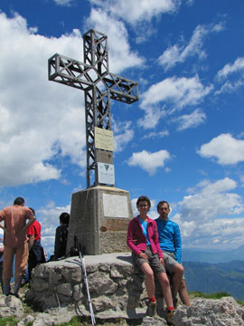 DUE CIME, DUE CROCI: MONTE ALBEN E CIMA LA CROCE mercoledì 2 giugno 2010 - FOTOGALLERY