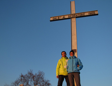 STUPENDO TRAMONTO SUL MONTE BARRO - Domenica 23 gennaio 2011 - FOTOGALLERY