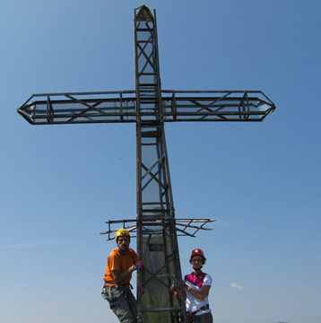 FERRATA DELLA MADONNINA DEL COREN - sabato 21 maggio 2011 - FOTOGALLERY