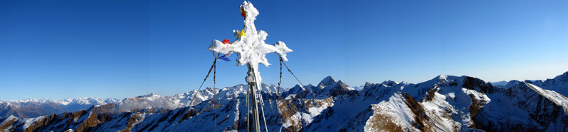 Panoramica dal Corno Stella (2620 m.)