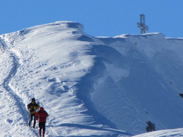 SULLA CRESTA DEL GRIGNONE IN UNA DOMENICA VENTOSA il 12 dicembre 2010 - FOTOGALLERY