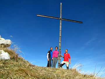 CAVALCATA IN CRESTA DEL MONTE PEGHEROLO mt.2369 - domenica 16 ottobre 2011 - FOTOGALLERY