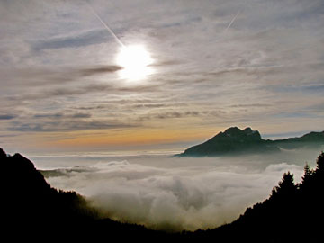 SCHILPARIO – VERSO IL PIZZO CAMINO – PASSO DI CORNABUSA il 31 ottobre 2009   - FOTOGALLERY