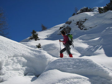 ESCURSIONE DA VALZURIO AL RIFUGIO OLMO venerdì 18 marzo 2011 - FOTOGALLERY