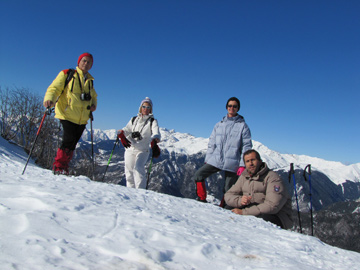 PIAZZATORRE – RIFUGIO GREMEI - TORCOLA VAGA – TORCOLA SOLIVA – domenica 7 febbraio 2010 - FOTOGALLERY