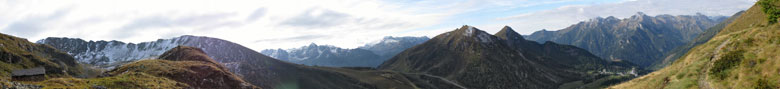 Vista dalle pendici del Monte Toro