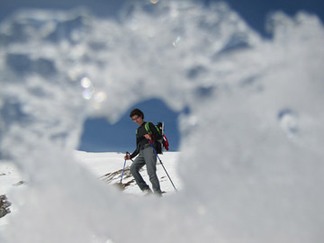 GIORNATA PRIMAVERILE SUL MONTE VISOLO (mt. 2369) sabato 12 febbraio 2011 - FOTOGALLERY