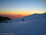 Tramonto sul Farno - foto Federico Campana  - www.ergilasa.it