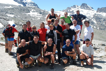 Due giorni di trekking sul GRAN PARADISO (mt. 4061) con il gruppo C.A.I. ZOGNO il 18-19 luglio 2009 - FOTOGALLERY