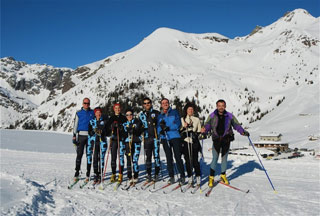 Pista di fondo ai Piani dell'Avaro (dom. 11 gennaio 09) - FOTOGALLERY