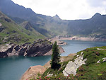 Vista ravvicinata sui Laghi Gemelli - foto Fabiano Mascaretti
