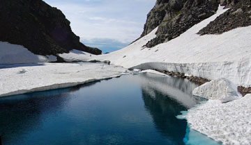 Al Lago di Coca e alla Bocchetta dei Camosci (2719 m.) il 21 giugno 2009 - FOTOGALLERY
