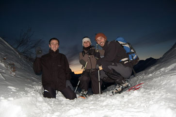 Al Passo Campelli per ammirare il tramonto il 5 dicembre 2009 - FOTOGALLERY