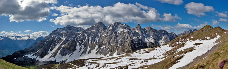 Salendo al Gardena...panoramica