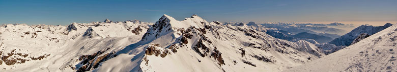Dal Pizzo Farno (2502 m.) vista verso nord