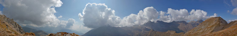 Dal Passo di Demignone verso il Rifugio Tagliaferri