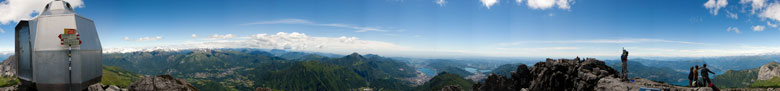 Panoramica a 360° da Cima Grigna Meridionale (2177 m.)