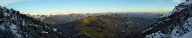 Sguardo verso le Orobie
