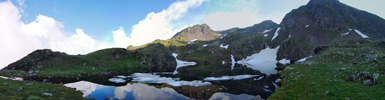 Panoramica al Lago di Varro 