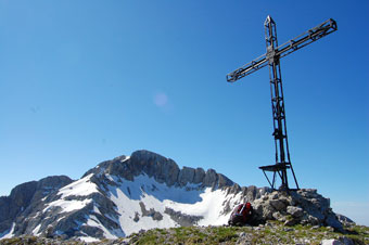 Tentativo di salita in Arera dal canalino nord...troppo rischioso, saliamo quindi in Corna Piana il 12 giugno 2009 - FOTOGALLERY