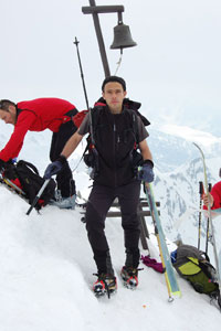 Salita da Lizzola al Pizzo Tre Confini ancora carico di neve l'11 aprile 09 - FOTOGALLERY