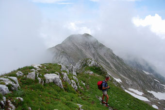 Da Parre salita al Monte Vaccaro e al Monte Secco il 27 giugno 2009 - FOTOGALLERY