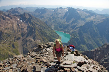 UN GRAN BEL PIZZO DI COCA (3052 m.) il 19 agosto 2011 - FOTOGALLERY