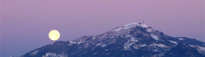 Luna piena in Albenza da Seriate 1 -  11 gennaio 09