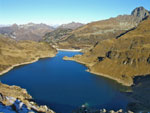 I Laghi Gemelli dal passo omonimo - foto Fulvio Sonzogni 3 nov 07