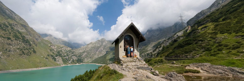 Panoramica a 360° 'immersiva' al Lago del Barbellino