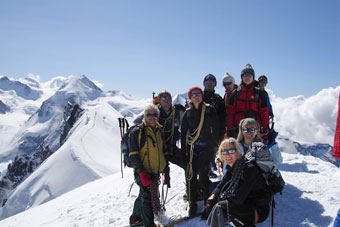 Col CAI di Crema ascensione al Breithorn, mio primo 4000, il 4-5 luglio 2009 - FOTOGALLERY