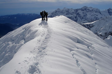 Invernale in Valgoglio verso il Madonnino il 26 dicembre 2009 - FOTOGALLERY