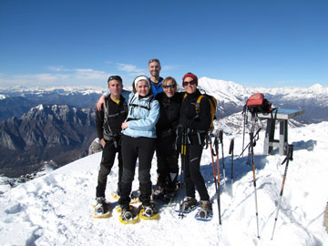 Salita invernale in Resegone il 19 febbraio 2011 - FOTOGALLERY