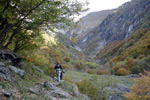 Colori dell'autunno salendo verso il Rif.Baroni al Brunone - foto Gila 20 ott 07