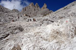 Salita al Rif. Re Alberto - foto  Gigliola Ziglioli luglio 07