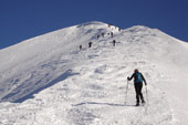 In vista della cima Timogno - 21 dic. 08