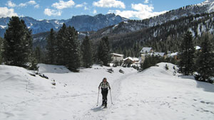Salendo al  Rifugio Vajolet - foto  da Gigliola Ziglioli 1 marzo 08