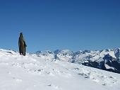 Scialpinistica da Quindicina di Pizzino al Rif. Gherardi, Bocchetta di Regadur in cresta e Monti Aralalta e Baciamorti