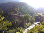 Prato Carnico e il suo torrente - foto di Vittorio Begnis