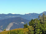 Panoramica dal sentiero Miragolo S.Marco- 'La Passata' con ben visibile il Rosa - foto da Giovanni Abbiati estate 07